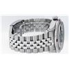 Image 5 : Rolex Mens Stainless Steel Black Diamond Lugs & Ruby Datejust Wristwatch
