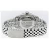 Image 8 : Rolex Mens Stainless Steel Black Diamond Lugs & Ruby Datejust Wristwatch