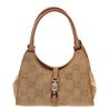Image 1 : Gucci Begie Tan GG Canvas Leather Jackie Shoulder Bag