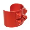 Image 2 : Hermes Red Collier de Chien CDC Aluminum Cuff Bracelet