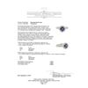 Image 5 : 1.42 ctw Sapphire And Diamond Ring - 14KT White Gold