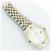 Image 7 : Rolex Mens 2 Tone White Diamond & Sapphire 36 Datejust Wristwatch