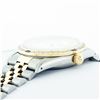 Image 9 : Rolex Mens 2 Tone White Diamond & Sapphire 36 Datejust Wristwatch