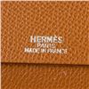 Image 3 : Hermes Camel Leather Flip Wallet