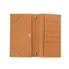 Image 7 : Hermes Camel Leather Flip Wallet