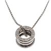 Image 2 : Bvlgari Silver B.Zero 1 Pendant Necklace