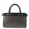 Image 1 : Goyard Black PVC Leather Jersey PM Tote Handbag