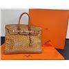Image 3 : Hermes Birkin 35 featured in Cognac Brown