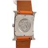 Image 9 : Hermes Large Heure H Stainless Steel Watch