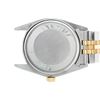 Image 9 : Rolex Mens 2 Tone Black Diamond 36MM Oyster Perpetual Datejust Wristwatch