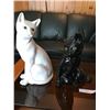 Image 1 : Large Ceramic Cat & Dog Figurines