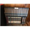 Image 1 : Bookcase w various World Book Encyclopedia's & Childcraft Books