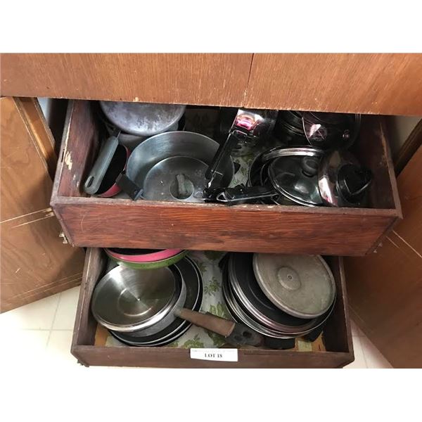 Variety of Pots, Pans & Bowls including Lagostina (Great Starter for any Set for any Student)