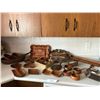 Image 1 : Various Wood Serving Dishes, Salad Sets & Tray