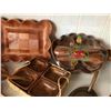 Image 2 : Various Wood Serving Dishes, Salad Sets & Tray
