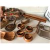 Image 4 : Various Wood Serving Dishes, Salad Sets & Tray