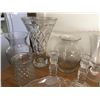 Image 3 : Crystal & Glass Trays, Bowls, Candle Holders, Candy Dish, Pickle Dish, Vases, Salt & Pepper Shakers 