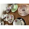 Image 2 : 12 Colourful Teacups & Saucers
