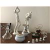 Image 4 : Saxophone & Trumpet Musician Sculptures, Royal Doulton Joanne Figurine, Brass Bowl,  of Plates, Thim