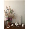 Image 1 : Dancing Figurine, Leaning Tower of Pisa Décor, 2 Royal Albert Cups & Saucers (Old Country Rose), Roy