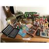 Image 1 : Large Selection of Sewing Supplies including Thread, Needles, Stitch Ripper, Sewing Kit, Pins, & Cro