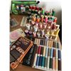 Image 2 : Large Selection of Sewing Supplies including Thread, Needles, Stitch Ripper, Sewing Kit, Pins, & Cro