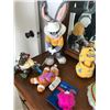 Image 3 : Ceramic Cat, Harrison Puppy Picture, Stuffed Bugs Bunny Golfer, various Dog & Cat Toys, Alligator  G