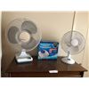 Image 1 : Vicks Warm Steam Vaporizer & 2 Fans