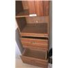 Image 3 : 2 Drawer wooden cabinet