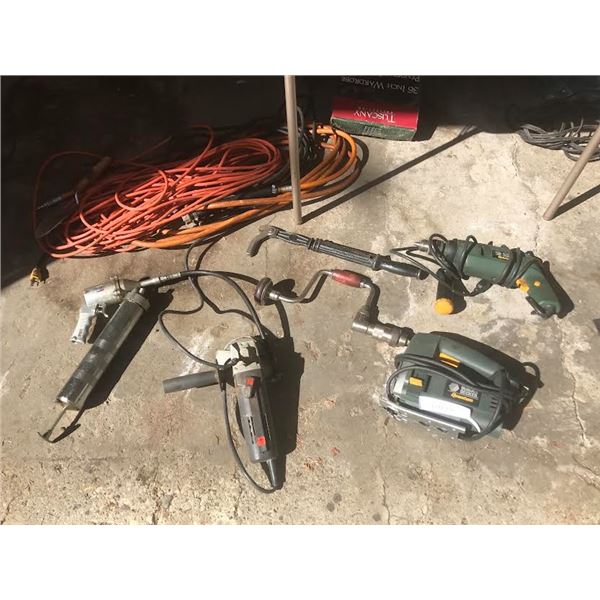 Black and Decker quantum jigsaw, Black and Decker quantum drill type 7, Black and Decker hand grinde