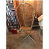 Image 1 : Wicker Egg Hanging Chair & Stand