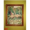 Image 2 : Qty 3 Wall Art: 'Surfside Hotel South Beach FL', Framed Flamingos & Diamond Head