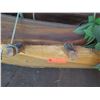 Image 8 : Decorative Replica Carved Solid Wood Double-Hulled Canoe w/ Sail, Approx. 8.5 Ft. Long