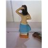 Image 8 : Hula Girl Figurine 16"H, Aloha State License Plate, 3 Shot Glasses & Coconut Cup