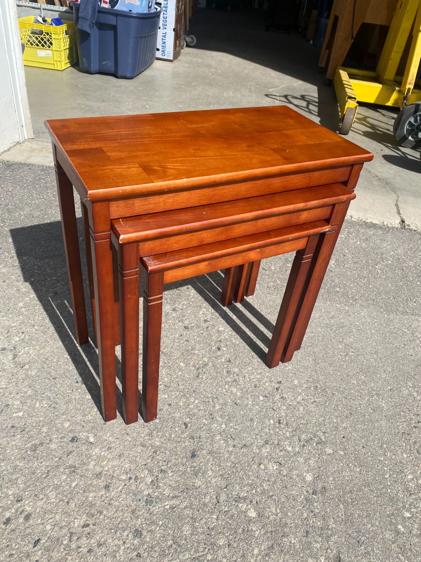 Nesting tables