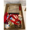 Image 1 : Currency coin holder and badges