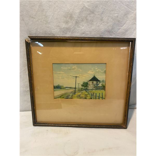 Vintage art frame needs repair