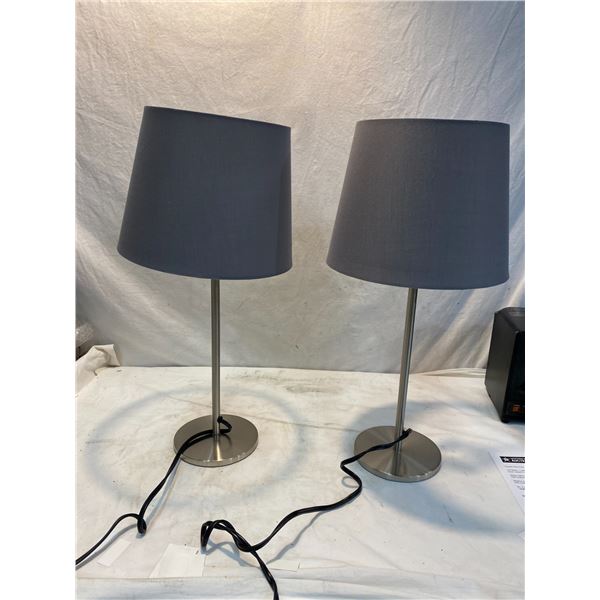 Pair ikea lamps