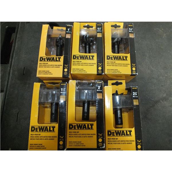 Dewalt Self Feed Bits