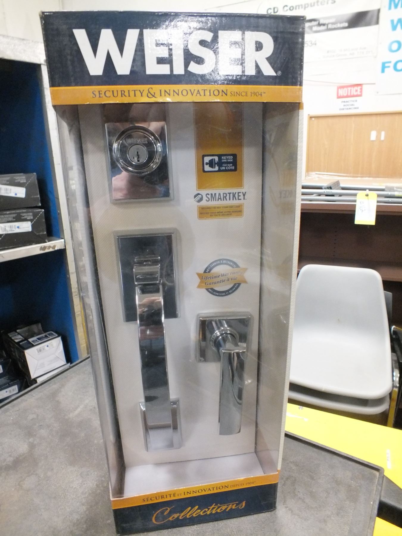 Weiser Smart Key Door Lock Kit