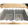 Image 1 : Metallic Grey Double Bay Sink
