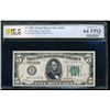 Image 1 : 1928 $5 Dallas FRN PCGS 64PPQ