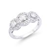 14KT White Gold 1.26ctw Diamond Ring
