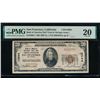 1929 $20 San Francisco CA National PMG 20