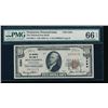 Image 1 : 1929 $10 Pottstown PA National PMG 66EPQ