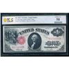 Image 1 : 1917 $1 Mule Legal Tender Note PCGS 58