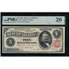 1891 $5 Silver Certificate PMG 20