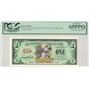 2002 $1 Steamboat Willie Disney Dollar PCGS 65PPQ