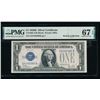 1928B $1 Silver Certificate PMG 67EPQ