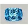 Image 3 : Amazing Laser Cut 38.85 Ct Natural Swiss Blue Color Topaz